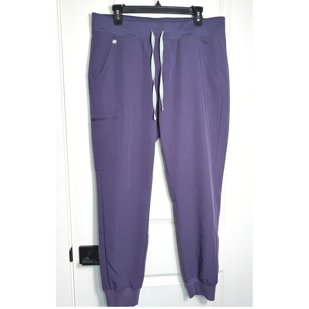 Figs Purple Track Pants